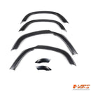 Matt Black Wheel Arches Extensions Fender Flares for Land Rover Defender L663 110 2020-2024