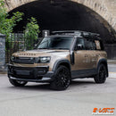 Matt Black Wheel Arches Extensions Fender Flares for Land Rover Defender L663 110 2020-2024