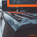 Gloss Black Side Roof Rack Rail BodyKit for Land Rover Defender L663 110 2020-2025