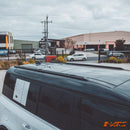 Gloss Black Side Roof Rack Rail BodyKit for Land Rover Defender L663 110 2020-2025