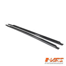 Gloss Black Side Roof Rack Rail BodyKit for Land Rover Defender L663 110 2020-2025