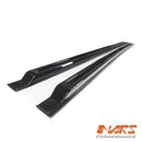 Gloss Black Side Roof Rack Rail BodyKit for Land Rover Defender L663 110 2020-2025