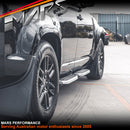 Gloss Black Side Door Moulding Skirts Bodykit for Land Rover Defender L663 110 2020-2024