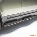 All Black Foot Rest Running Boards Side Step Bar for Land Rover Defender L663 110 130 2020-2025