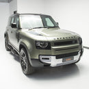 All Black Foot Rest Running Boards Side Step Bar for Land Rover Defender L663 110 130 2020-2025