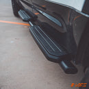 All Black Foot Rest Running Boards Side Step Bar for Land Rover Defender L663 110 130 2020-2025