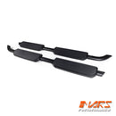 All Black Foot Rest Running Boards Side Step Bar for Land Rover Defender L663 110 130 2020-2025