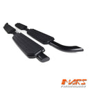 All Black Foot Rest Running Boards Side Step Bar for Land Rover Defender L663 110 130 2020-2025