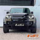 Gloss Black Wheel Arches Extensions Fender Flares for Land Rover Defender L663 90 2020-2024