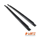 Gloss Black Side Roof Rack Rail Kit for Land Rover Defender L663 90 2020-2024