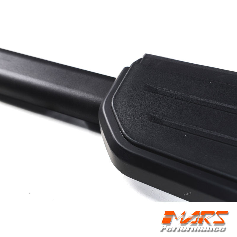 Black Foot Rest Running Boards Side Step Bar for Land Rover Defender L663 90 2020-2025 Bodykit