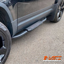 Black Foot Rest Running Boards Side Step Bar for Land Rover Defender L663 90 2020-2025 Bodykit