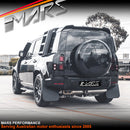 Gloss Black Front & Rear Bumper Corner Splitter Cover Bodykit for Land Rover Defender L663 90 110 130 2020-2024