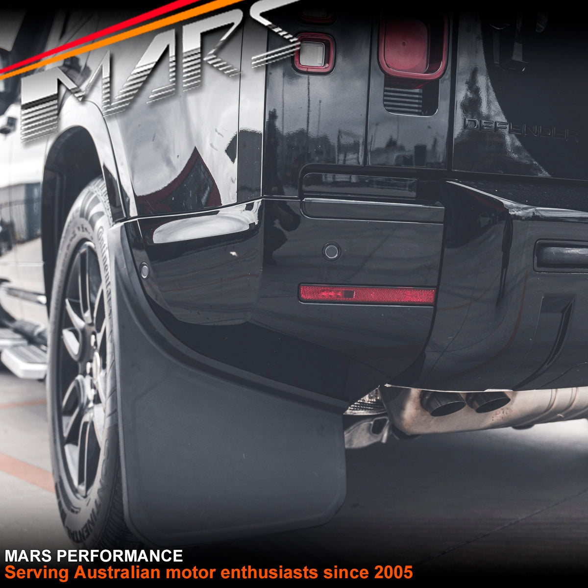 Gloss Black Front & Rear Bumper Corner Splitter Cover Bodykit for Land Rover Defender L663 90 110 130 2020-2024