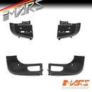 Gloss Black Front & Rear Bumper Corner Splitter Cover Bodykit for Land Rover Defender L663 90 110 130 2020-2024