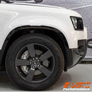 Gloss Black Front & Rear Bumper Corner Splitter Cover Bodykit for Land Rover Defender L663 90 110 130 2020-2024