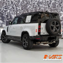 Gloss Black Front & Rear Bumper Corner Splitter Cover Bodykit for Land Rover Defender L663 90 110 130 2020-2024