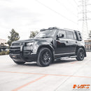 Gloss Black Front Bumper Grill Guard Bull Bar A Frame Protection for Land Rover Defender L663 90 110 130 2020-2024