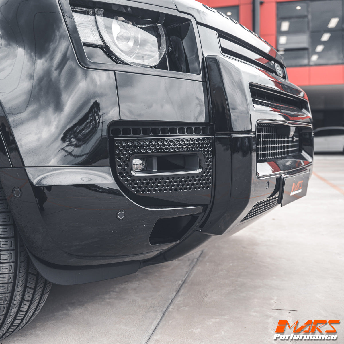 Gloss Black Front Bumper Grill Guard Bull Bar A Frame Protection for Land Rover Defender L663 90 110 130 2020-2024