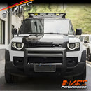Matt Black Front Bumper Grill Guard Bull Bar A Frame Protection for Land Rover Defender L663 90 110 130 2020-2024
