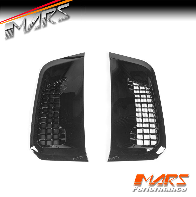 Gloss Black Replacement Side Fender Guards Vents Cover for Land Rover Defender L663 90 110 130 2020-2024