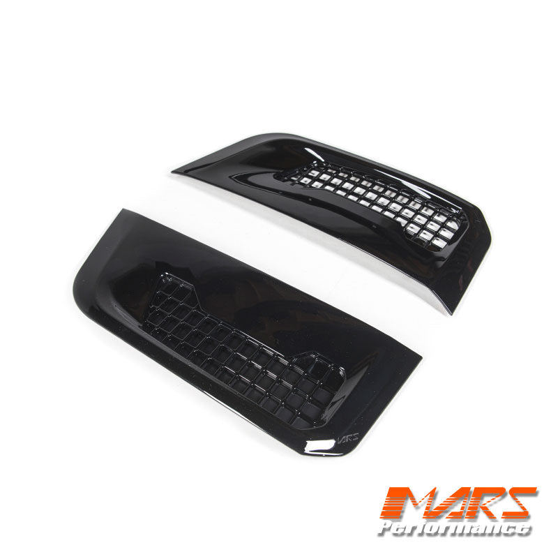 Gloss Black Replacement Side Fender Guards Vents Cover for Land Rover Defender L663 90 110 130 2020-2024