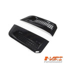 Gloss Black Replacement Side Fender Guards Vents Cover for Land Rover Defender L663 90 110 130 2020-2024