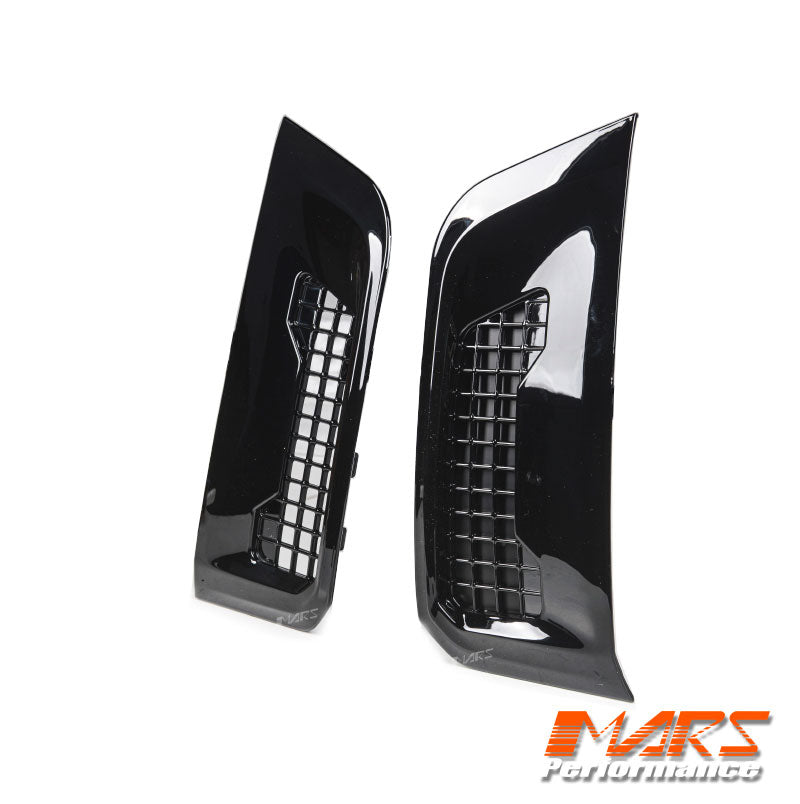 Gloss Black Replacement Side Fender Guards Vents Cover for Land Rover Defender L663 90 110 130 2020-2024