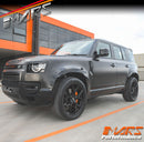 Gloss Black Replacement Side Fender Guards Vents Cover for Land Rover Defender L663 90 110 130 2020-2024