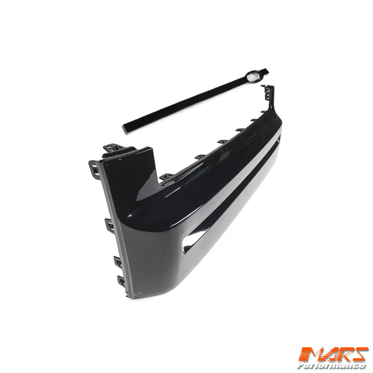 Gloss Black Upper Bumper Replacement Grill Cover Trim Bodykits for Land Rover Defender L663 90 110 130 2020-2024
