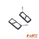 Black rear reinforcement Mounted Tow bar hook for Land Rover Defender L663 90 110 130 2020-2024