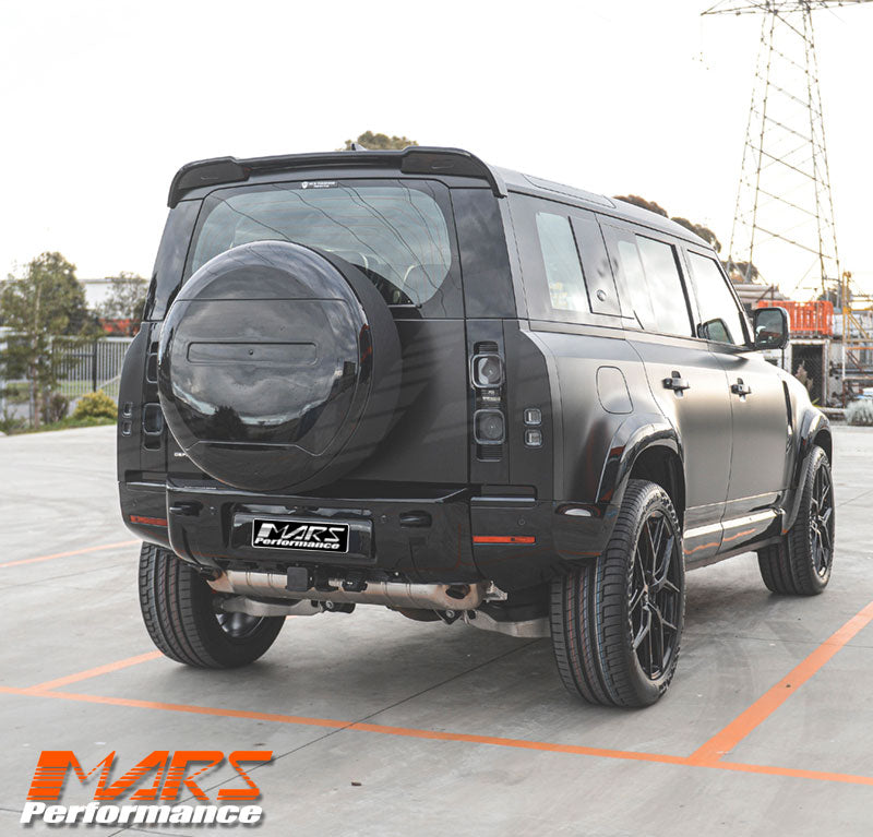 Black rear reinforcement Mounted Tow bar hook for Land Rover Defender L663 90 110 130 2020-2024