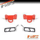 Red rear reinforcement Mounted Tow bar hook for Land Rover Defender L663 90 110 130 2020-2024