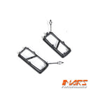 Red rear reinforcement Mounted Tow bar hook for Land Rover Defender L663 90 110 130 2020-2024