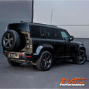 Red rear reinforcement Mounted Tow bar hook for Land Rover Defender L663 90 110 130 2020-2024