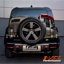 Red rear reinforcement Mounted Tow bar hook for Land Rover Defender L663 90 110 130 2020-2024