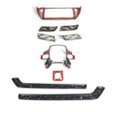 Gloss Black Replacement Interior Trim Covers for Land Rover Defender L663 90 110 130 2020-2024