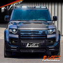 Full Bodykit Lummar Style Front & Rear bumper & Grill & Vents for Land Rover Defender L663 2020-2024