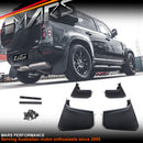 Large Size Complete front and rear Mud Splash Guard Flaps for Land Rover Defender L663 90 110 130 2020-2024