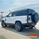 Standard Size Complete front and rear Mud Splash Guard Flaps for Land Rover Defender L663 90 110 130 2020-2024