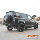 Gloss Black Rear Spare Wheel Tyre Cover Protector Bodykit for Land Rover Defender L663 2020-2025