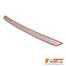 Rear Door Bumper Stainless Steel Plate Scuff Molding Trim Stripe for Land Rover Defender L663 90 110 130 2020-2024