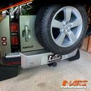 Rear Door Bumper Stainless Steel Plate Scuff Molding Trim Stripe for Land Rover Defender L663 90 110 130 2020-2024