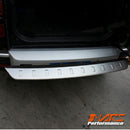 Rear Door Bumper Stainless Steel Plate Scuff Molding Trim Stripe for Land Rover Defender L663 90 110 130 2020-2024