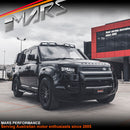 Gloss Black Urban Style High Power LED DRL Roof Lights for Land Rover Defender L663 90 110 2020-2024