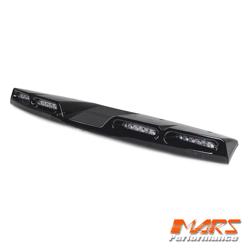 Gloss Black Urban Style High Power LED DRL Roof Lights for Land Rover Defender L663 90 110 2020-2024