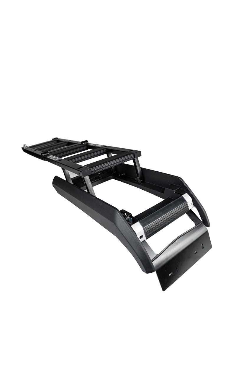 Side Folding Deployable Telescopic Ladder Step for Land Rover Defender