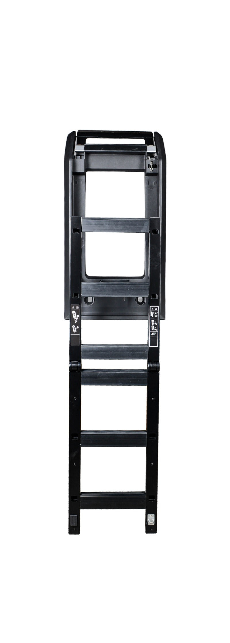 Side Folding Deployable Telescopic Ladder Step for Land Rover Defender