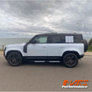 Matt Black Raised Side Fender Air Intake Snorkel for Land Rover Defender L663 90 130 110 2020-2024