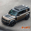 Matt Black Raised Side Fender Air Intake Snorkel for Land Rover Defender L663 90 130 110 2020-2024